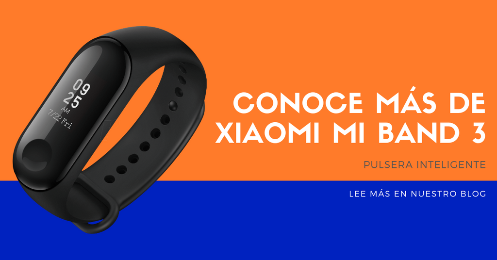 Descubre lo mejor de Xiaomi Mi Band 3
