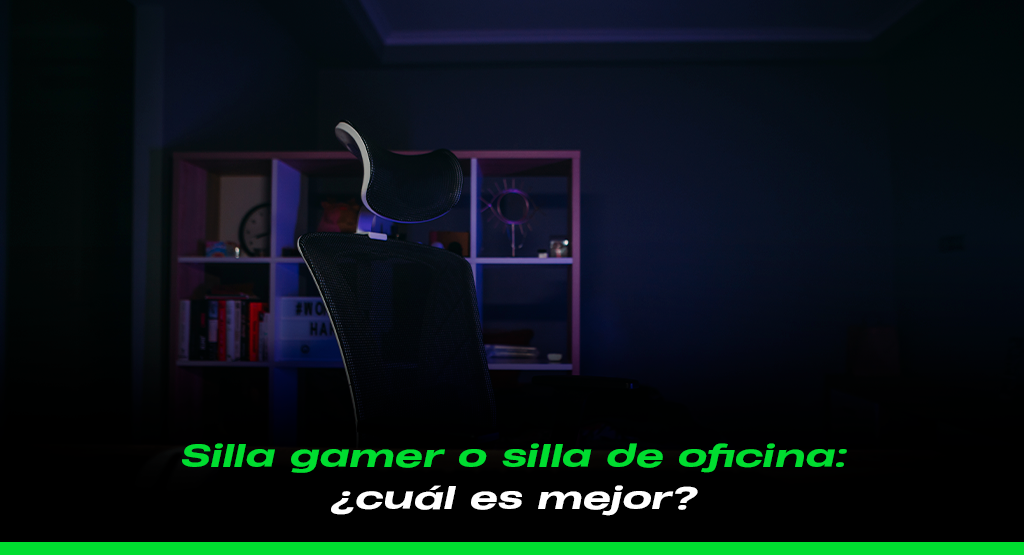 Silla gamer o silla de oficina: ¿cuál es mejor?