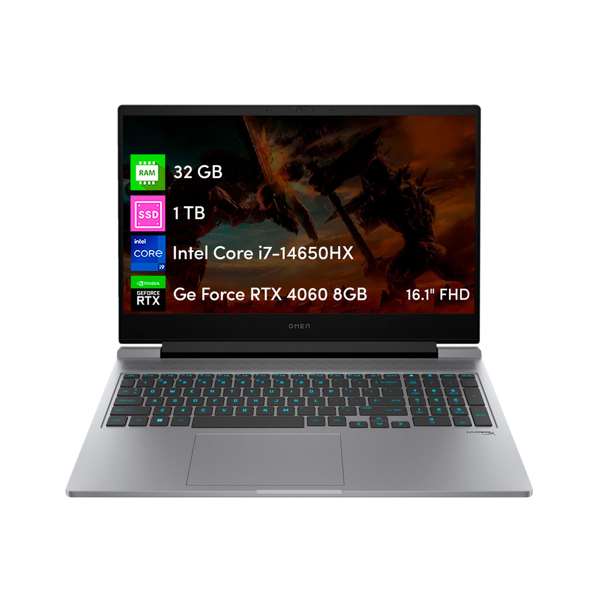 RTX2060 SSD1TB フルHD i7-10 32GB 15 マウス Notebook Gamer HP Omen Intel i7 14va 32GB 1TB SSD RTX4060 8GB 16.1
