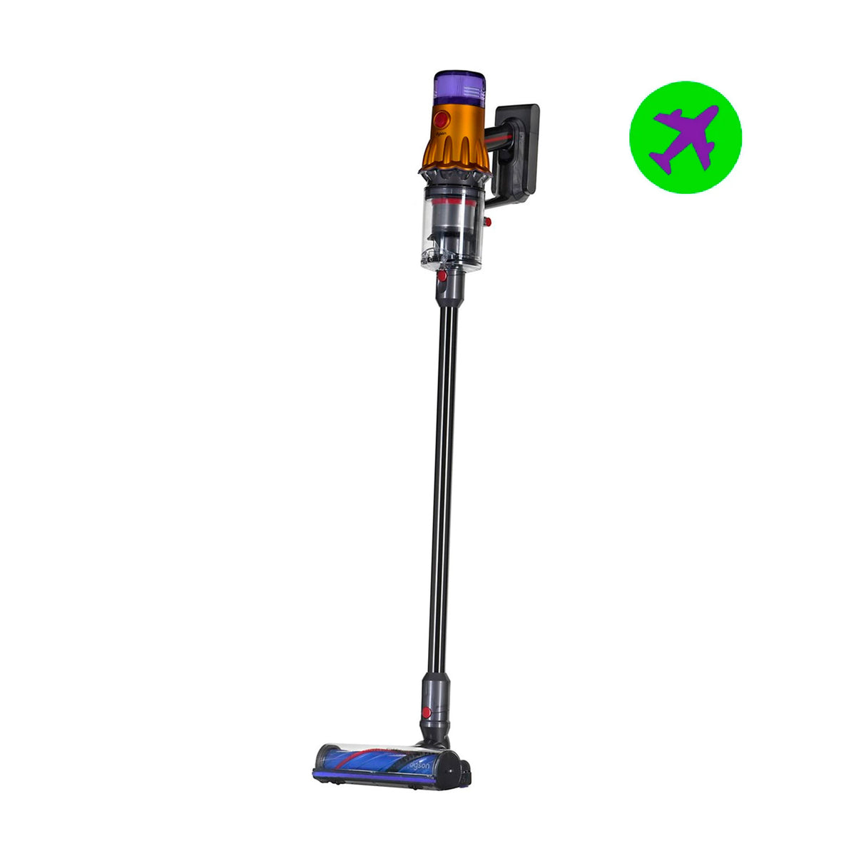 Aspiradora Inalámbrica Dyson V12 Detect Slim Cordless Amarilla