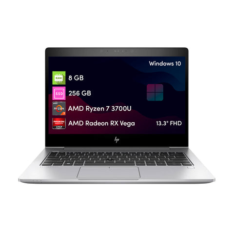 Notebook HP Elitebook 735 G6 Ryzen 7 8GB 256GB SSD 13.3" FHD