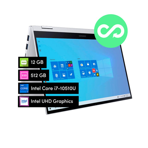 Notebook 2 en 1 Samsung Galaxy Book Flex i7 12GB 512GB SSD 13.3' FHD