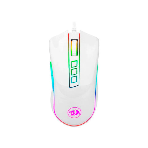 Mouse Gamer Cobra White M711W RGB