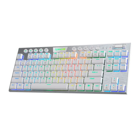 Teclado Gamer Redragon K621W Horus Tkl Wireless RGB Español Red Switch
