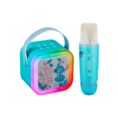 Karaoke Inalámbrico Disney Stitch c/Microfono y Luz