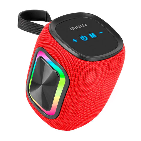 Parlante Portátil Inalámbrico Aiwa KB61 Rojo 12W