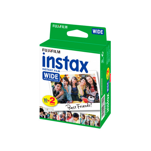 Pack Películas Instantáneas Instax Film Wide 20 fotos