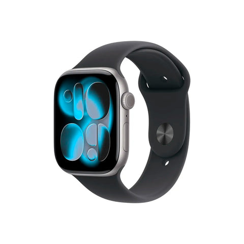 Reloj Apple Watch Series 11 GPS 46mm Space Gray Aluminum Black Sport Band