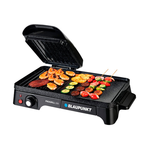 Parrilla Electrica 2 en 1 Blaupunkt Progrill 200 Ceramica 2200W