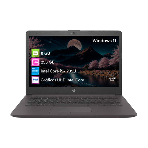 Notebook Hp 240 G9 Core I5 12va 8gb Ram 256gb Ssd Win11 14''