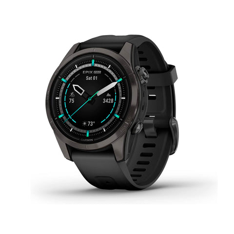 Reloj Garmin Epix Pro Gen 2 Sapphire 42mm Carbon Grey DLC Titanio Negro