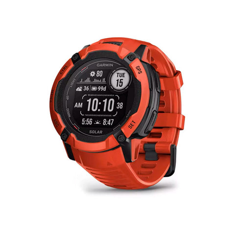Reloj Garmin Instinc 2x Solar Flame Red