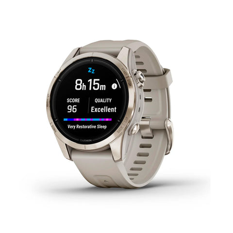 Reloj Garmin Epix Pro Gen 2 Sapphire 42mm Soft Gold Light Sand