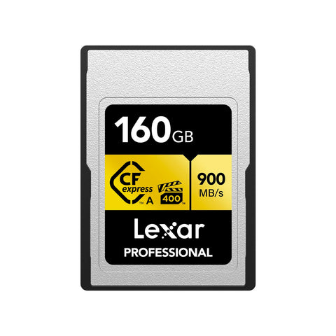 Tarjeta de Memoria Lexar CFexpress Tipo A 160GB Gold 900mb/s 8K