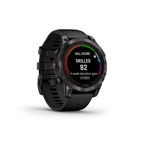 Reloj Garmin Fenix 7 Pro Saph Solar Carbon Grey DLC Tit 47mm