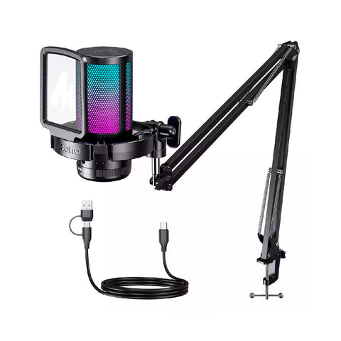 Microfono Maono DM20S Brazo Articulado USB Condensador