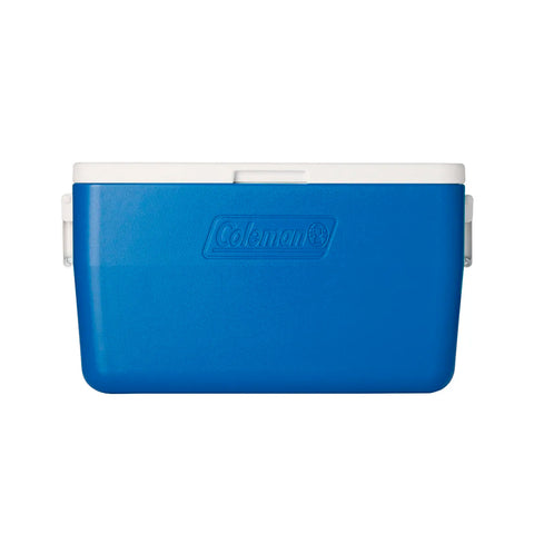 Cooler Coleman Chiller 48QT 76 Latas Azul Ocean
