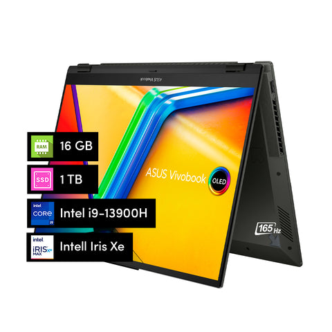 Notebook Asus Vivobook 2 en 1 i9 16GB 1TB SSD 16”Oled Táctil