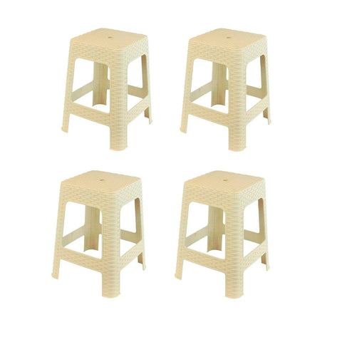 Pack 4 Pisos Banco Ratan 47cm
