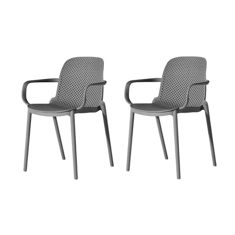 Pack 2 Sillas Comedor Art Berlin Con Brazos