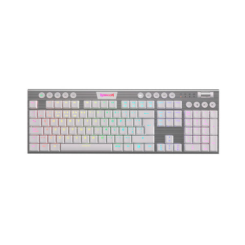 Teclado Inalámbrico Redragon Horus K618 FS Red Switch Esp