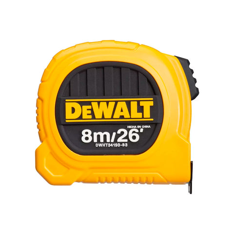 Huincha de Medir Dewalt 34193L 8M/26' 25MM