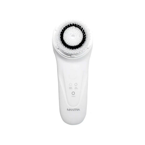 Cepillo Limpieza Facial Mantra Sonic Brush Vibración Blanco