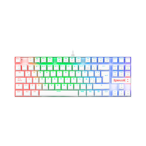 Teclado Mecánico Redragon Kumara K552W Red Switch Esp