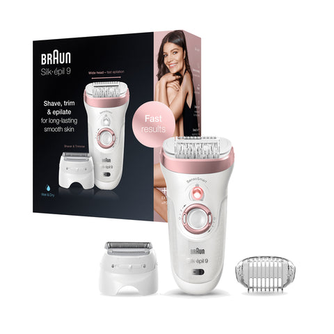 Depiladora Inalámbrica Braun Legepil SES9-720 ROSGOWHT