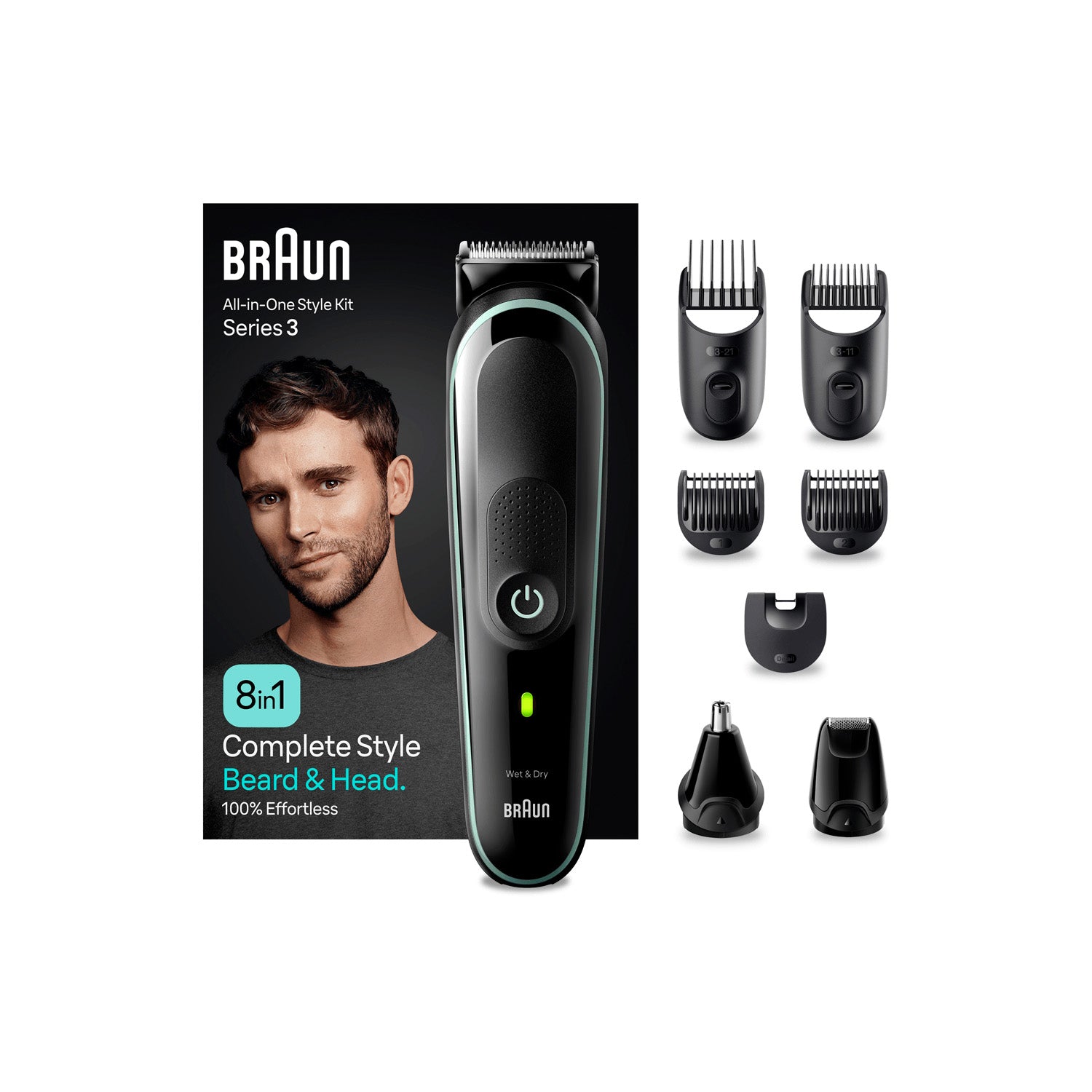 Beard Trimmer Braun Pelo Y Barba Grooming Kit Braun Recortadora