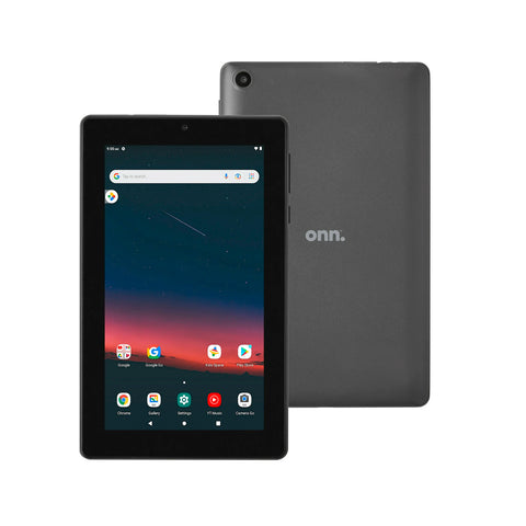Tablet ONN 7" 32GB 2022 Android 12 Go Charcoal