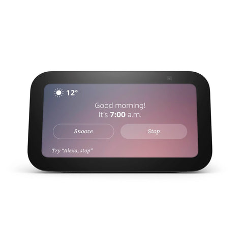 Asistente Amazon Echo Show 5 3ra Gen 2023 Charcoal 5,5" Alexa