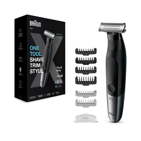 Recortadora de Barba Braun XT5200 BlkSpcGry BOX