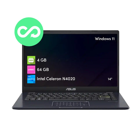Notebook Asus Celeron 4GB 64GB Win11 14"