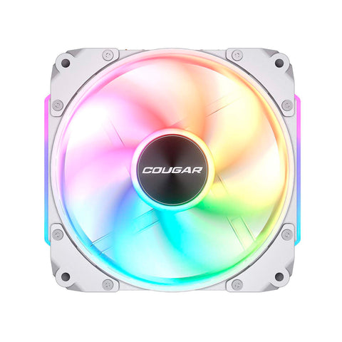 Kit 3 Ventiladores Cougar Apolar 120MM ARGB White
