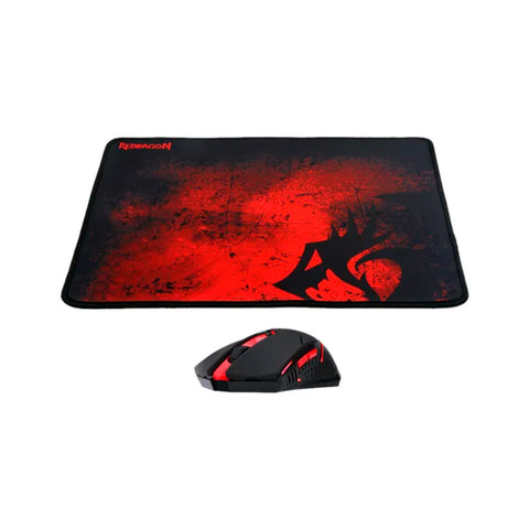 Kit Gamer Redragon Mouse Inalámbrico + Mousepad M601WL-BA