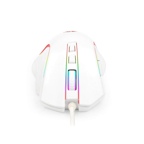 Mouse Gamer Redragon M607W Griffin RGB 7200dpi Blanco