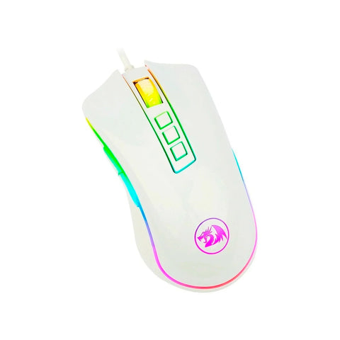 Mouse Gamer Cobra White M711W RGB