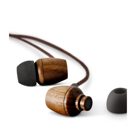 Audífonos Energy Sistem Earphones Eco Walnut Madera