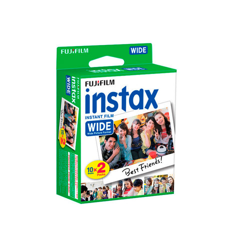 Pack Películas Instantáneas Instax Film Wide 20 fotos