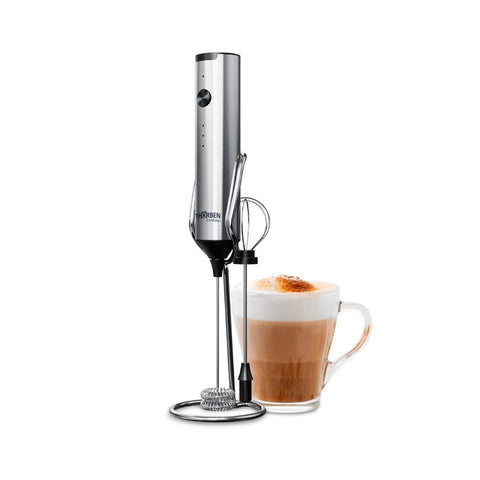 Espumador Batidor Thorben USB Inox Dual Milk Frother