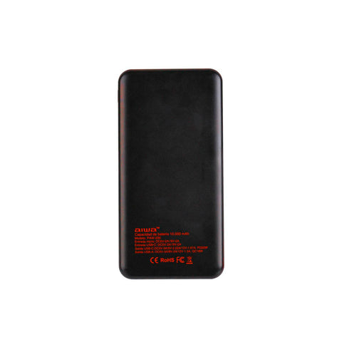 Cargador Portátil Powerbank Aiwa Aw-paw230 10000 Mah USB 4 en 1