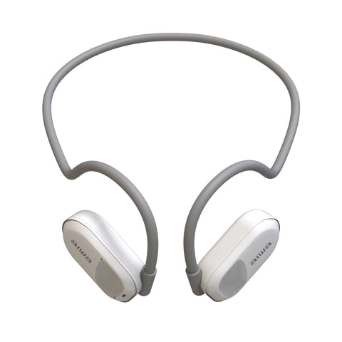 Audífonos Bluetooth Deportivos Conducción Aiwa Aw-Acf1 Blanco