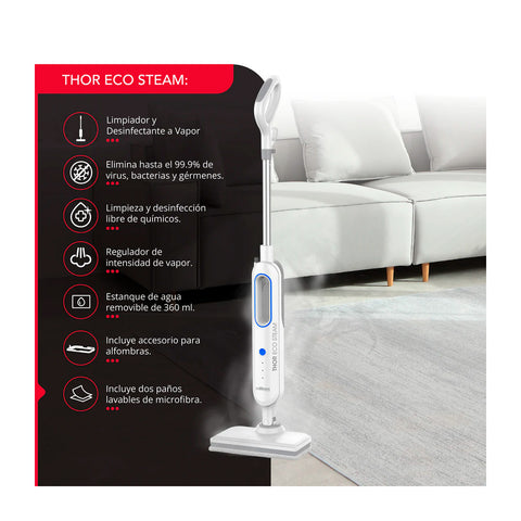 Mopa a Vapor Thorben Eco Steam Desinfectante