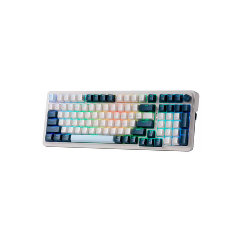 Teclado Gamer Redragon Eisa K686WB RGB PRO White/black