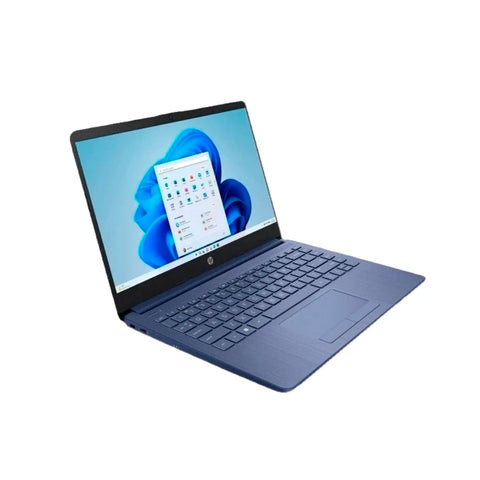 Notebook HP Amd Athlon 4GB 128GB SSD 14' HD Win11 Azul