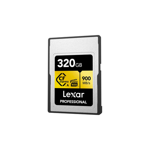 Tarjeta de Memoria Lexar CFexpress Tipo A 320GB Gold 900mb/s 8K