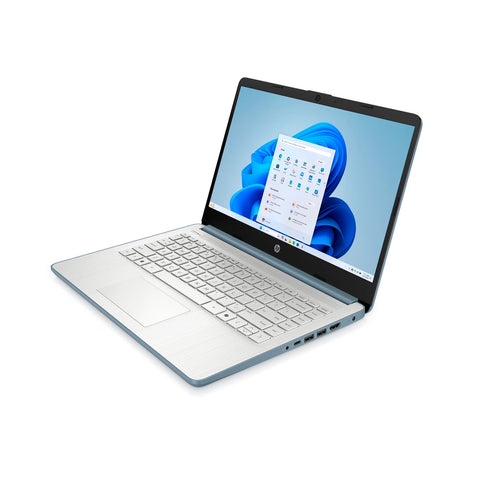 Notebook HP Intel N150 4GB 128GB 14" HD Táctil W11 Azul Luna