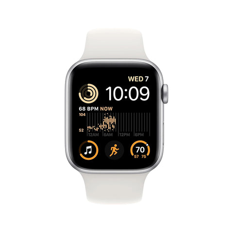 Apple Watch SE GPS (2da Gen) 40mm Caja Aluminio Correa Blanca