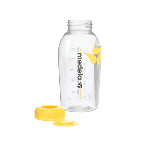 Set 2 Botellas de Leche Medela 250ml Transparentes